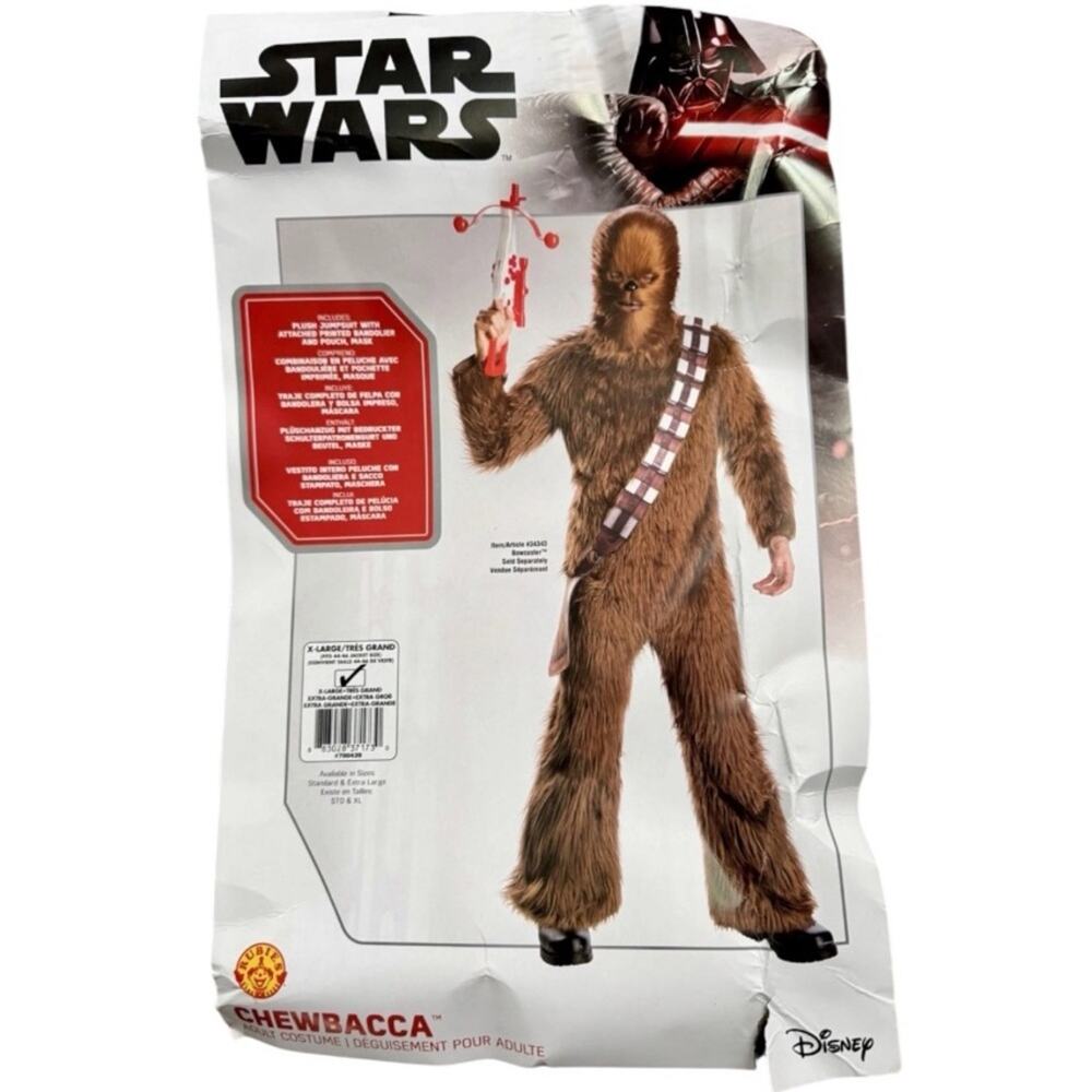 Disney Star Wars Brown and Black Chewbacca Outfit- SUIT ONLY